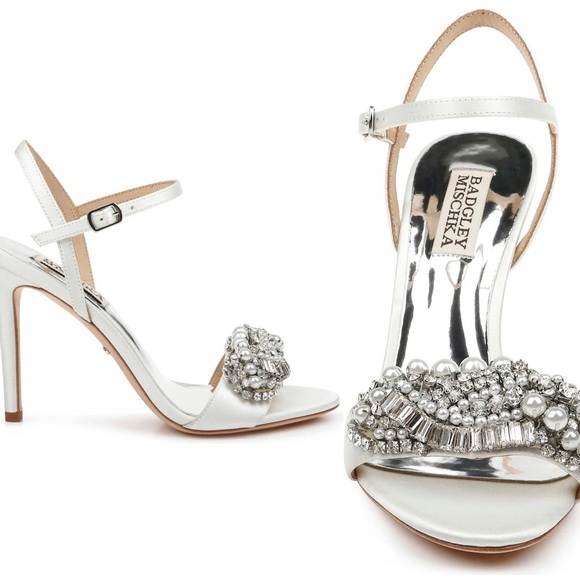 Bridal Heels - Bagley Mishka - Size 9 - Picture 1 of 3